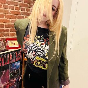 Olive Vintage Green Blazer